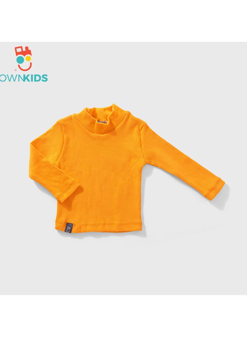 اون كيدز بلوفر تريكو بناتي أطفال صغار برقبة عالية