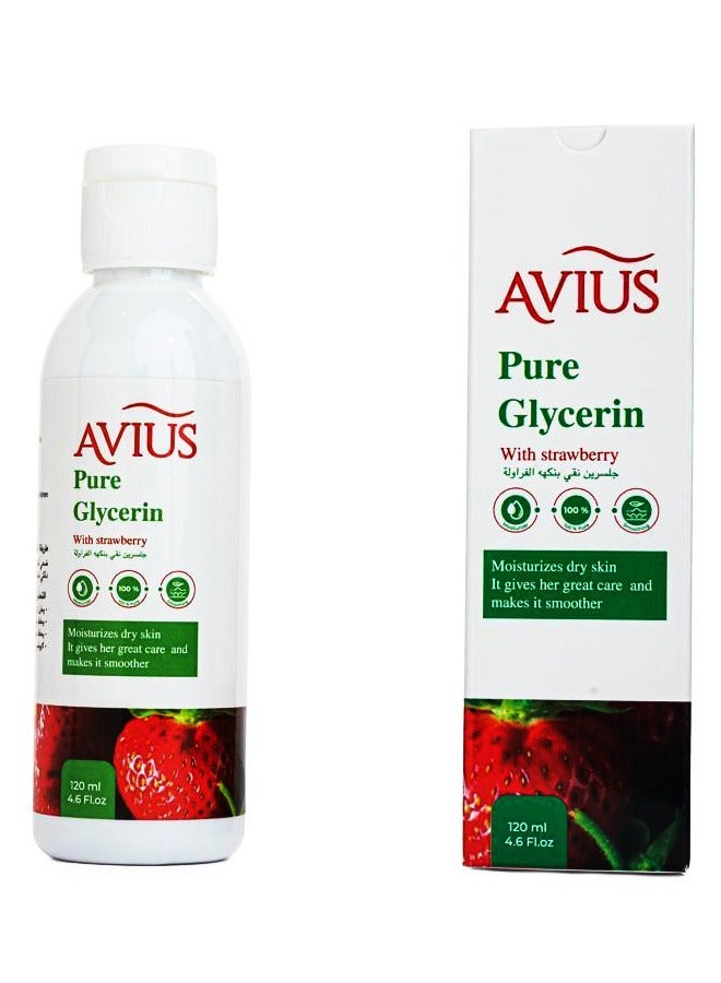 جلسرين نقي بنكهة الفراولة 120 ملي