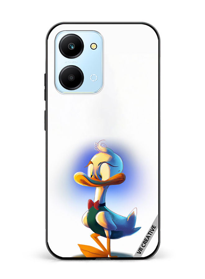 VR CREATIVE Protective Case Cover For Honor Play7T Donald Duck Design Multicolour - Image 1