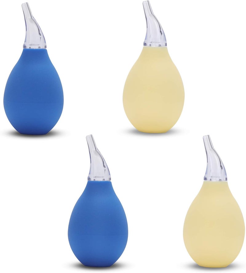Lamoutor 4Pcs Premium Nasal Aspirator Nose Suction Bulb for Baby - Image 1