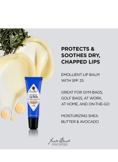 Jack Black Jack Black Intense Therapy Lip Balm, SPF 25 Sun Protection, Lip Moisturizer, Hydrating Lip Balm with SPF, Long Lasting Treatment  - Image 3