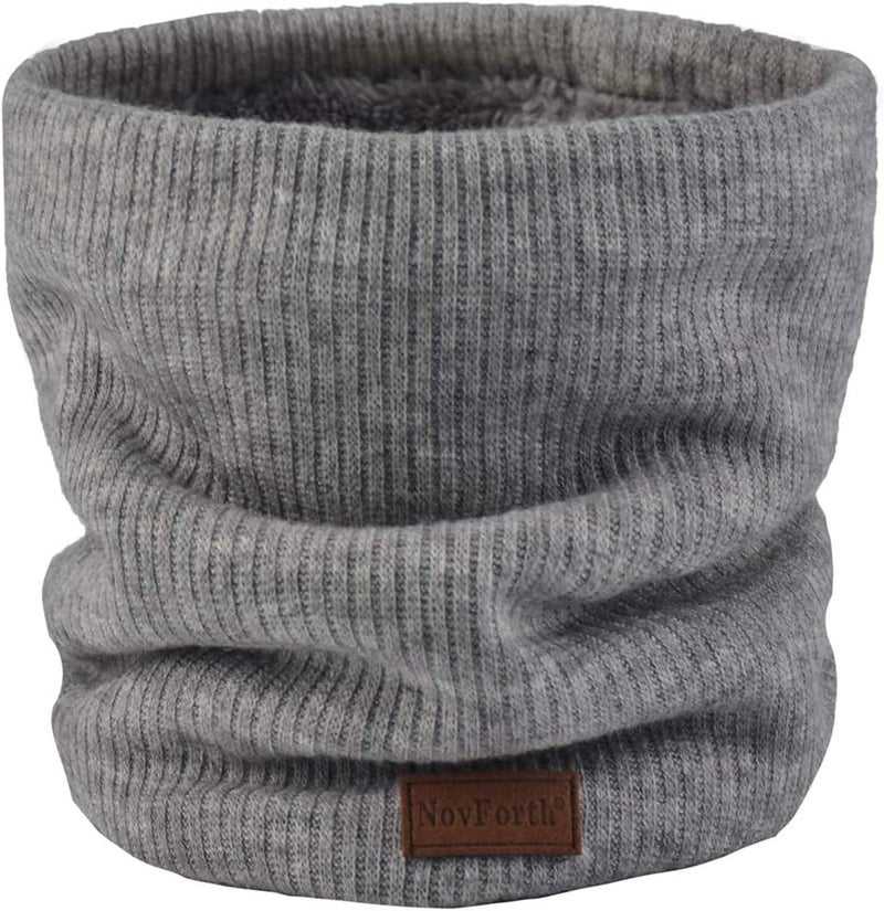 NovForth Winter Neck Warmer Men Ski, Neck Gaiter Face Scarf Women, Fleece Scarf for Men Gaiter Mask, Thick Windproof Scarves - Image 1
