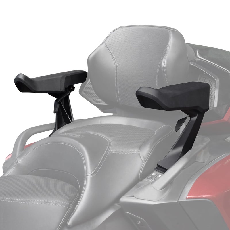 مسند ذراع الراكب SAUTVS لسيارة CanAm Spyder RT مجموعة مسند الذراع الخلفي للراكب لسيارة Can Am Spyder RT 2020-2025 ملحقات استبدال 219401181
