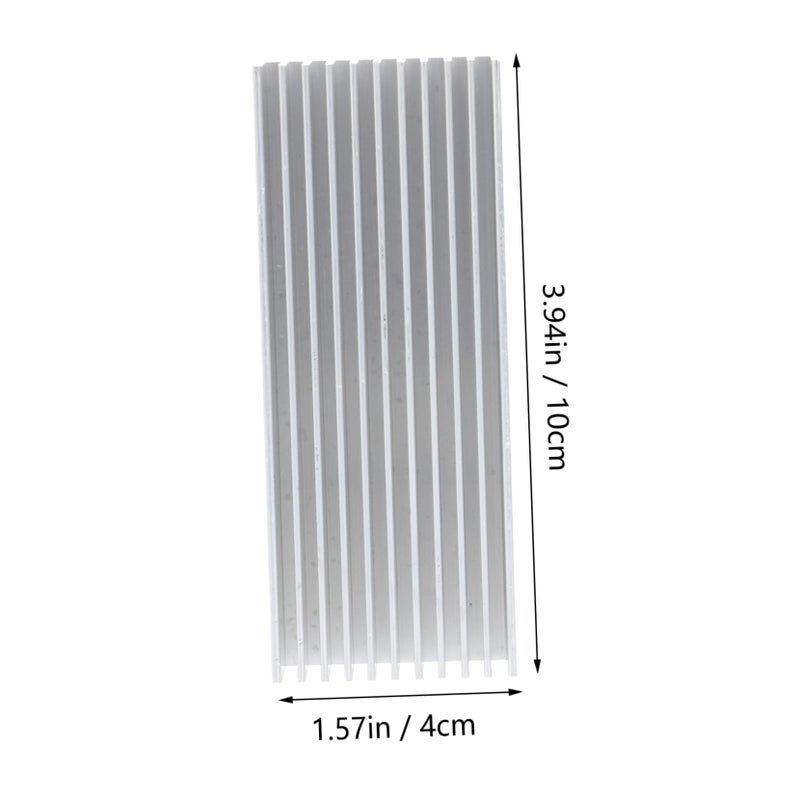مشتت حرارة منخفض الارتفاع من الألومنيوم بشفرات لرقائق IC و LED لتبريد سريع - Image 3