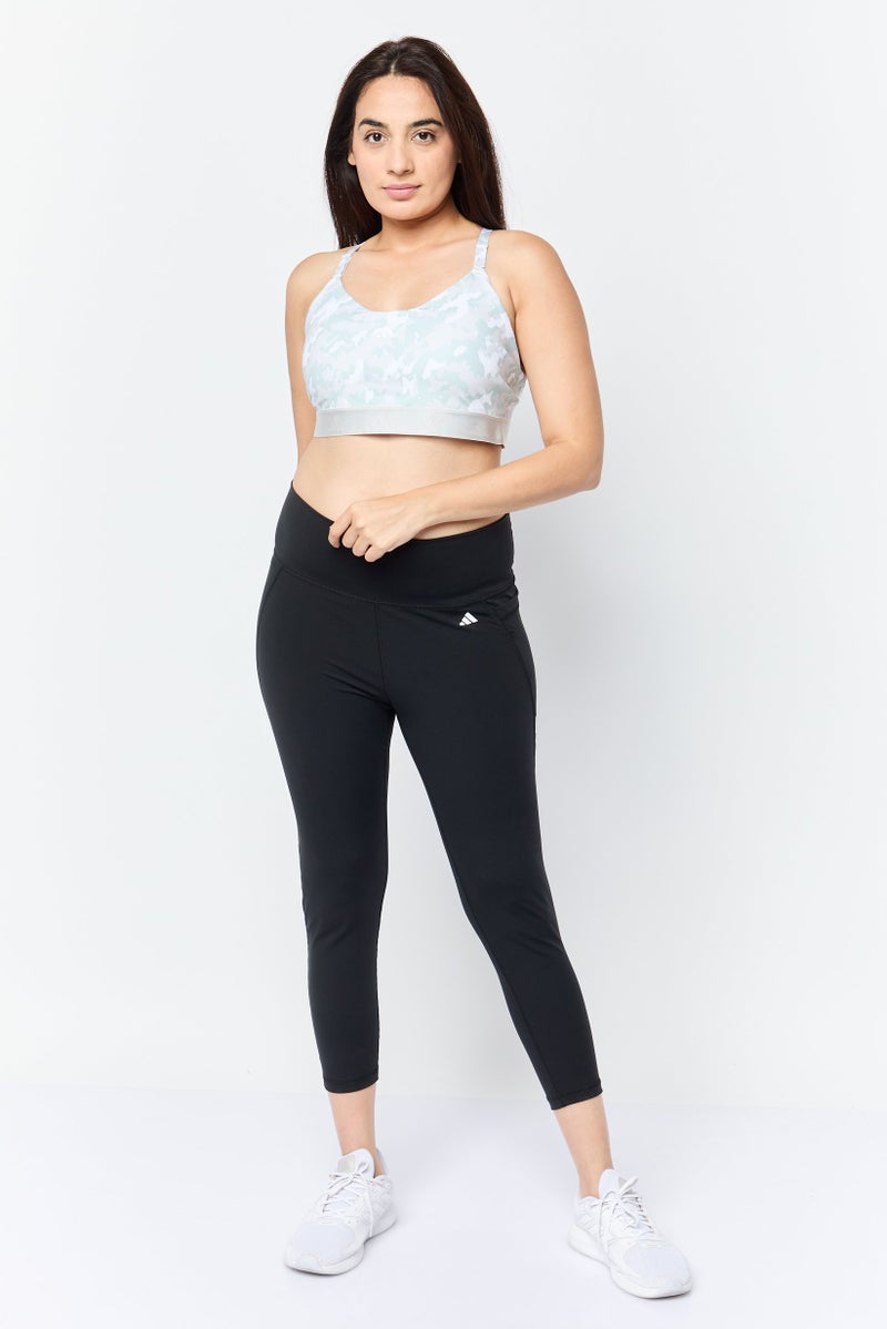 Adidas Women Padded Sports Bra, Multicolor  - Image 3