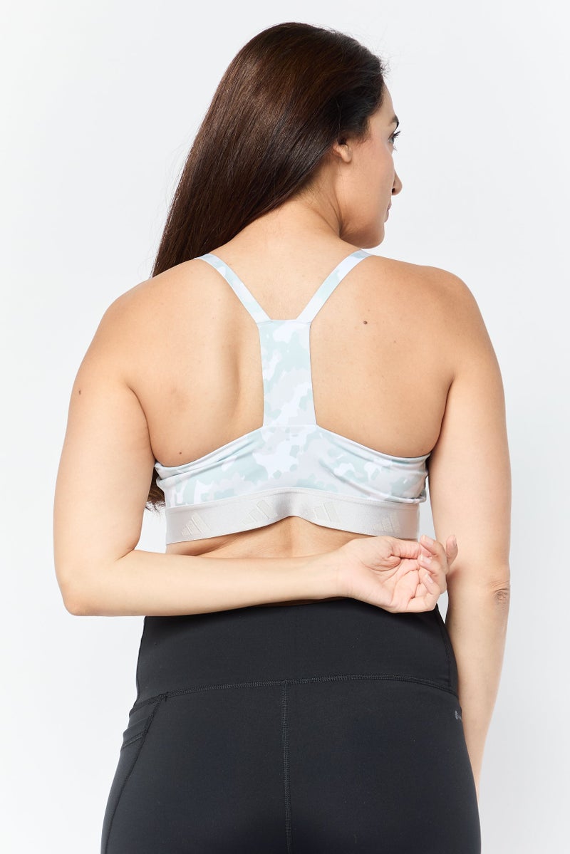 Adidas Women Padded Sports Bra, Multicolor  - Image 4