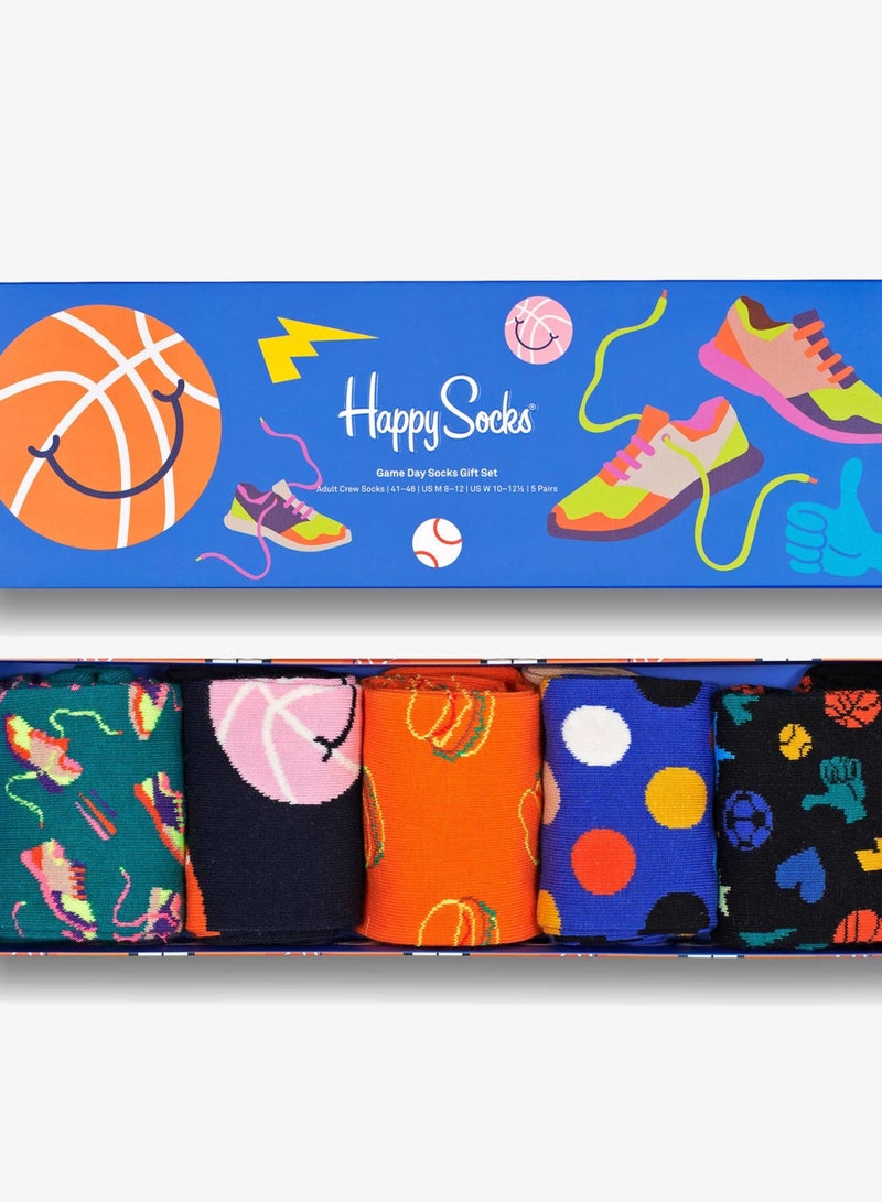 Happy Socks Happy Socks 5-Pack Game Day Socks Gift Set  - Image 2
