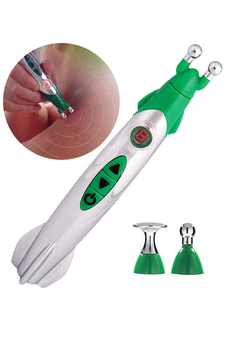 DubaiGallery Electric Pulse Acupuncture Massage Pen Acupoint Health Care Energy for Pain Relief - Image 1