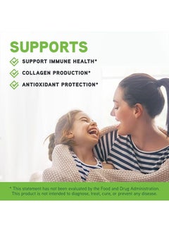 Davinci Labs Poten-C 500 - Dietary Supplement to Support Immune System Function & Collagen Health* - with Vitamin C, Calcium, Magnesium, Potassium, and More - Vegetarian - Gluten-Free - 90 Tablets  - Image 4