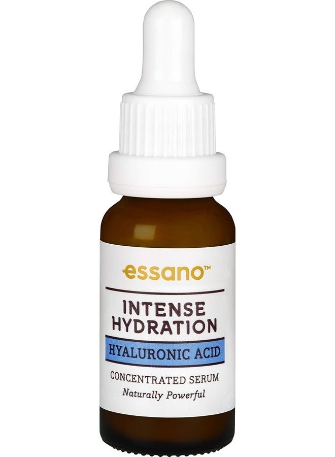 Essano Intense Hydration Hyaluronic Acid Concentrated Serum, Instantly Hydrating, Boost Moisture Retention, Plump & Smooth Skin Lightweight & Fast Absorbing, Suitable for All Skin Types, Achieve Dewy - Image 1