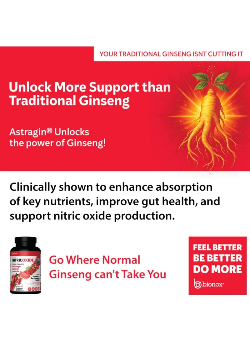 NITRIC OXIDE Potent Nitric Oxide Capsules by Bionox - 120 CAPSULES - Image 5