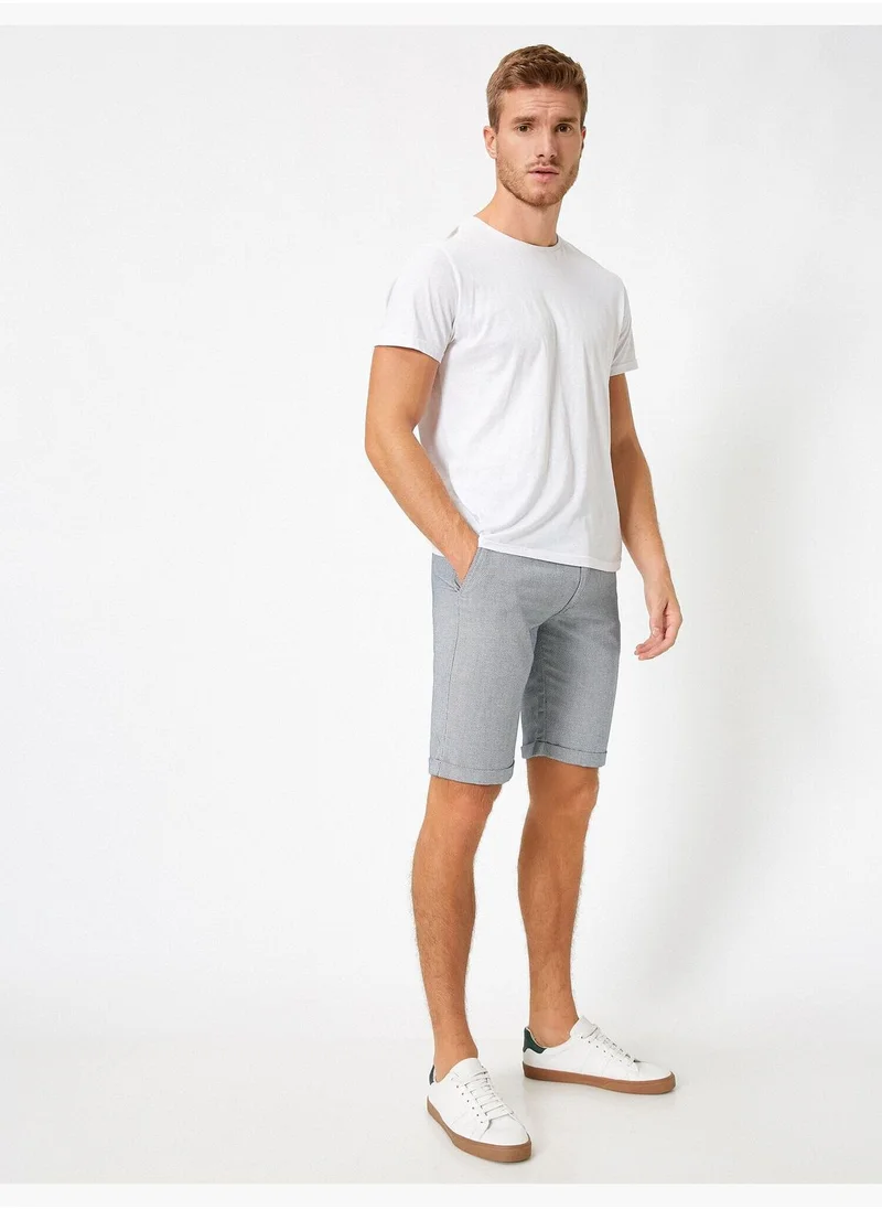 كوتون Pocket Chino Shorts