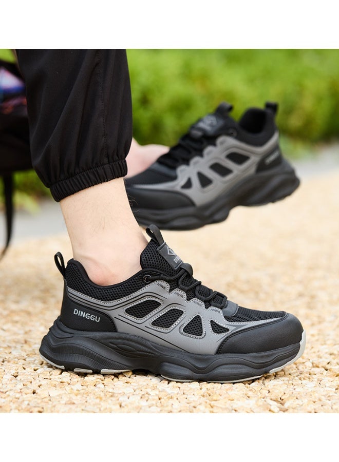 Dinggu Labor ProtectionShoes Anti Smashing AntiPiercing Wear-resistant Breathable Safe Shoes Stand Long Time Without Getting Tired - Image 2