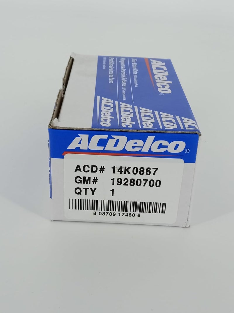 ACDelco Rear Brake Pad Set for Chevrolet Cruze - High Performance and Reliable Braking - Image 2