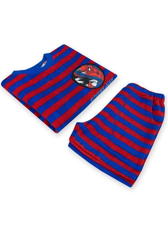 MARVEL T-shirt and Shorts | Boys Spiderman Clothing Set | Kids Spider Man Shirt and Short Multicolored 4 - Image 3