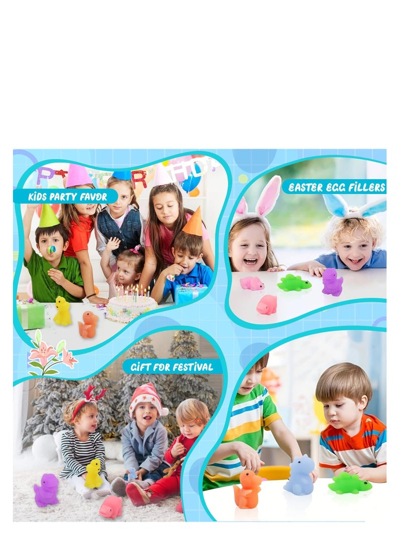 110 Pcs Mochi Squishy Toy, Mini Squishies Bulk Sensory Fidget Toys Goody Bag Party Favors for Kids, Prizes - Image 3