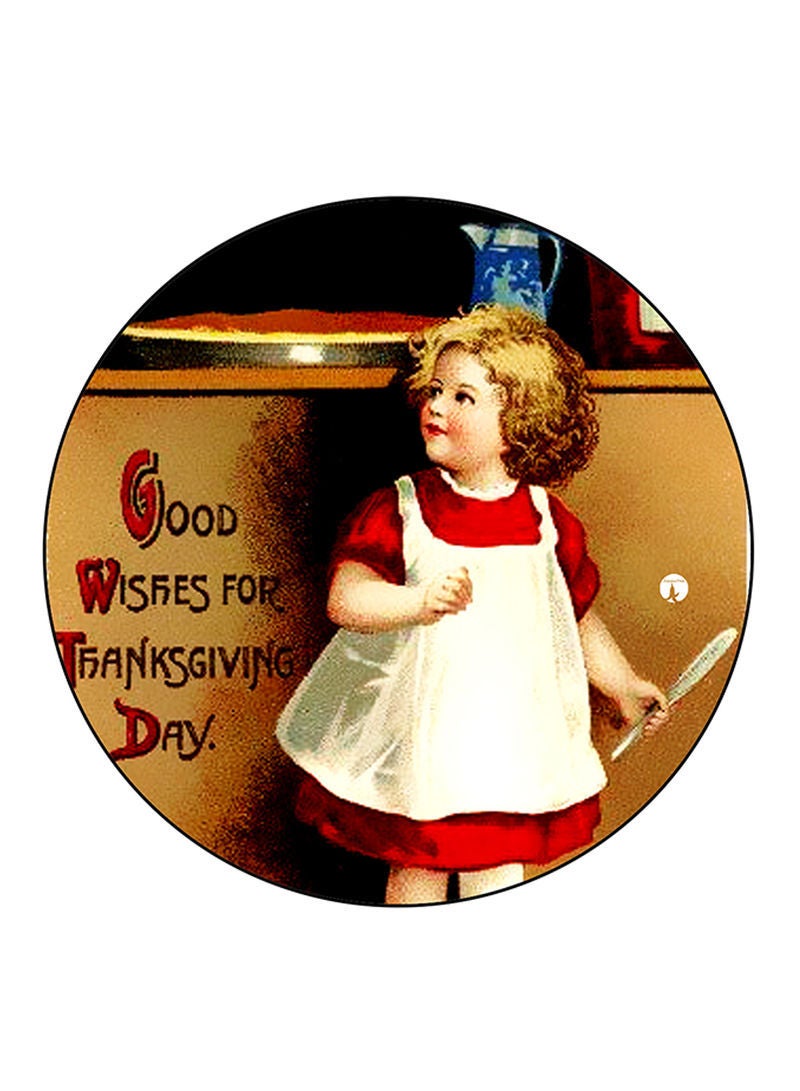 RKN Vintage Art Printed Mouse Pad  Multicolour