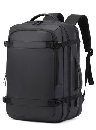 Rl-1920 Laptop Expandable Backpack 15.6-inch Backpack Bag Waterproof Business USB - Black - pzsku/Z4F390CB8193F6001FED0Z/45/_/1696117401/42da341d-0368-4057-94e2-2b4df968c1f1