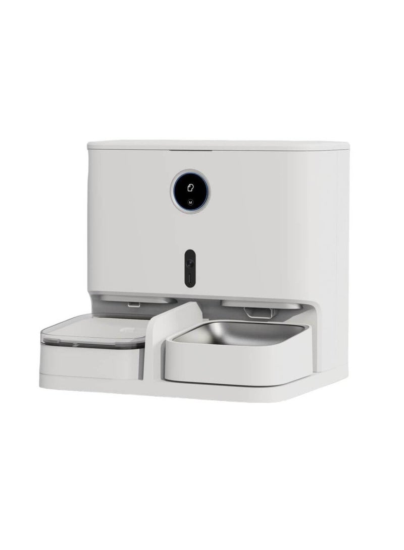 2-in-1 Automatic Pet Feeder & Water Dispenser – Gravity Food Feeder with 6.25lb Capacity, 30oz Water Tank, Detachable Design for Cats & Dogs by Pet Marvel - Image 1