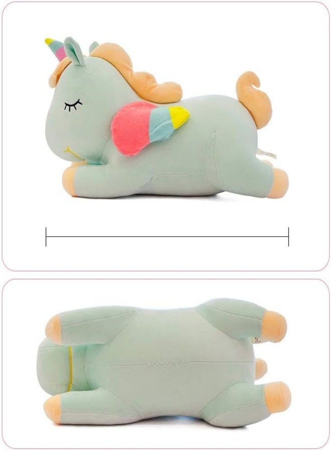 Boosns Plush Unicorn Toy, Rainbow Pony Plush, Children's Doll (White, 30 cm) - Image 5