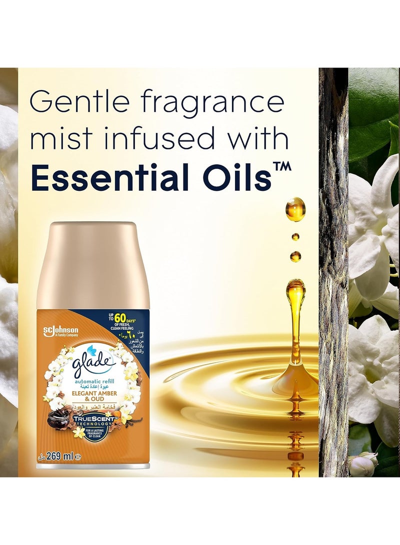 Glade Automatic Spray Holder With Amber And Oud Air Freshener (269ml) - Image 5