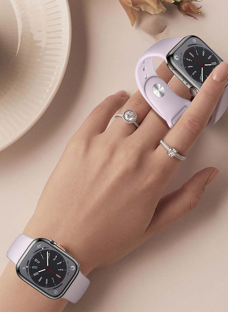 Perfii 3pcs Apple Watch Bands 49/46/45/44/42mm Replacement for Apple Watch Series 10/9/8/7/6/5/4/SE/Ultra - Image 2