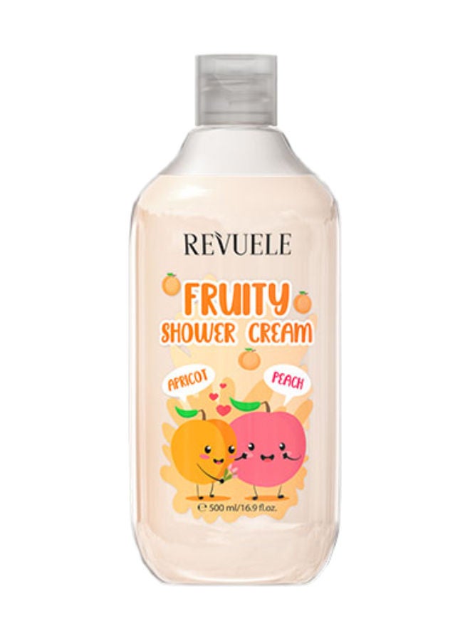 REVUELE Fruity Shower Cream with Apricot and Peach