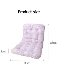 Aissiora Integrated Recliner Chair Seat Cushion Backrest Cushion,Floral cushion backrest one-piece seat cushion,Desk Seat Cushion Backrest Cushion Back Support Office Chair Sofa Car Seat Cushion  - Image 2
