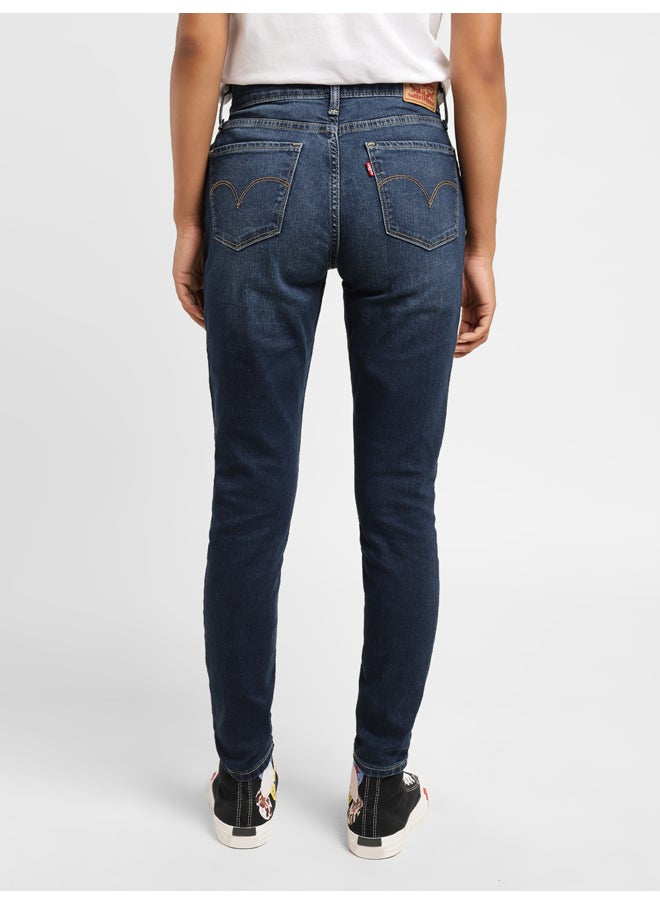 Levi's بنطال جينز 710 أزرق فائق النحافة للسيدات  - Image 3