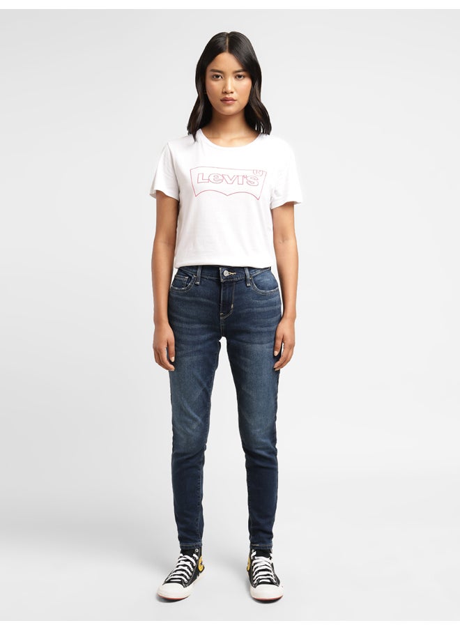 Levi's بنطال جينز 710 أزرق فائق النحافة للسيدات  - Image 5