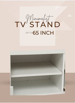 AFT Slim Minimalist Design TV Cabinet/-Table / Mid Century Modern Design TV Cabinet / Table / stand with Four Drawers and Sturdy MDF Frame, Perfect for Modern Living Rooms and Entertainment Spaces, Ideal for Home Theaters and Media Rooms, Offering Stylish Storage Solutions for TVs Up to 65 Inches. Rustic Farmhouse TV Cabinet with Four Drawer, Perfect for Adding Charm to Any Home Décor. Transform your living space with our MDF TV stand featuring four drawers and open shelves—where modern design meets practical functionality. Enjoy movie nights, gaming sessions, and family gatherings in style. (White) Arfan  - Image 5