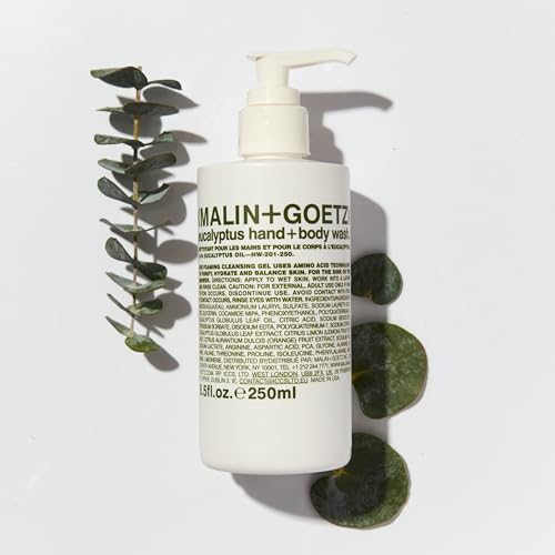 (MALIN+GOETZ) MALIN+GOETZ Eucalyptus Hand + Body Wash – natural hydrating soap,cleansing and purifying for all skin types, prevents stripping or irritation on sensitive skin. Cruelty-free. 8.5 fl oz - Image 4