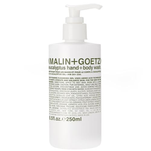 (MALIN+GOETZ) MALIN+GOETZ Eucalyptus Hand + Body Wash – natural hydrating soap,cleansing and purifying for all skin types, prevents stripping or irritation on sensitive skin. Cruelty-free. 8.5 fl oz - Image 1