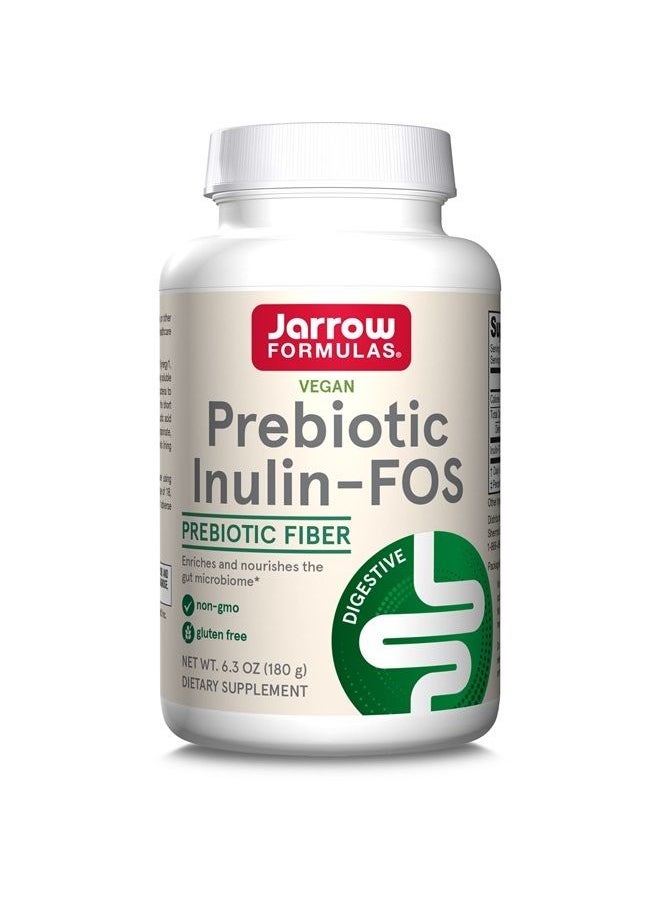 jarrow formulas , Inulin FOS Soluble Prebiotic Fibers Powder, 6.3 oz  - Image 1