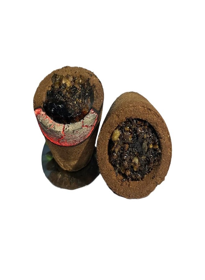 PICKARTME Sambrani Dhoop Loban Cup Guggul for Pooja | Pure Natural Guggul Raw Dhoop Cup with Sambrani for Pooja Ghar & Office Temple (Combo Pack of 6, 72Cup) - Image 3
