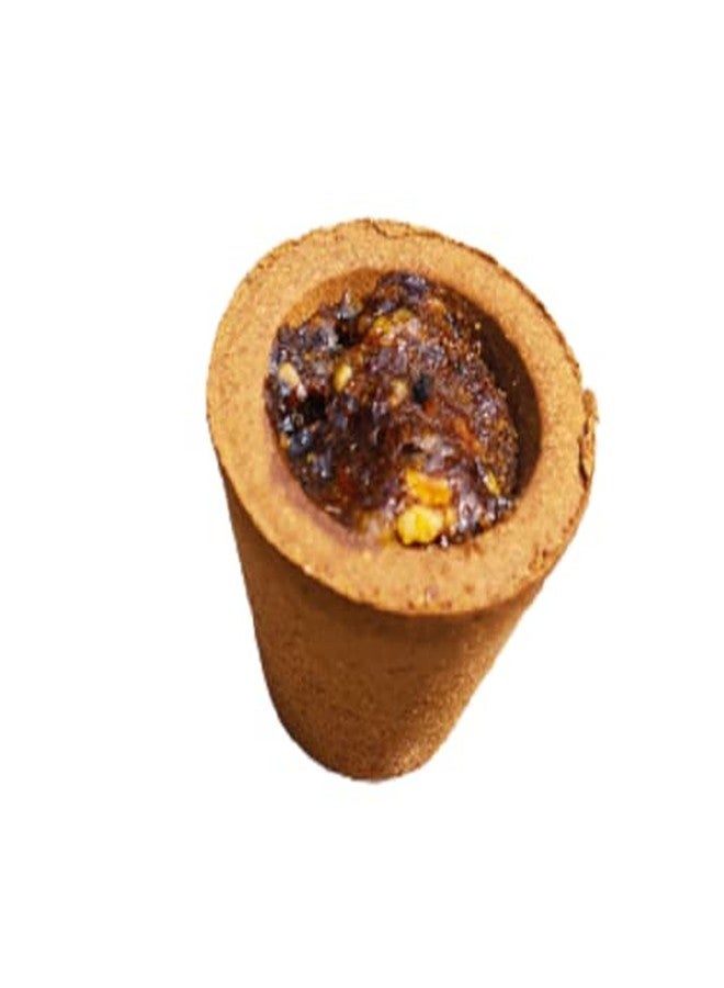 PICKARTME Sambrani Dhoop Loban Cup Guggul for Pooja | Pure Natural Guggul Raw Dhoop Cup with Sambrani for Pooja Ghar & Office Temple (Combo Pack of 6, 72Cup) - Image 2