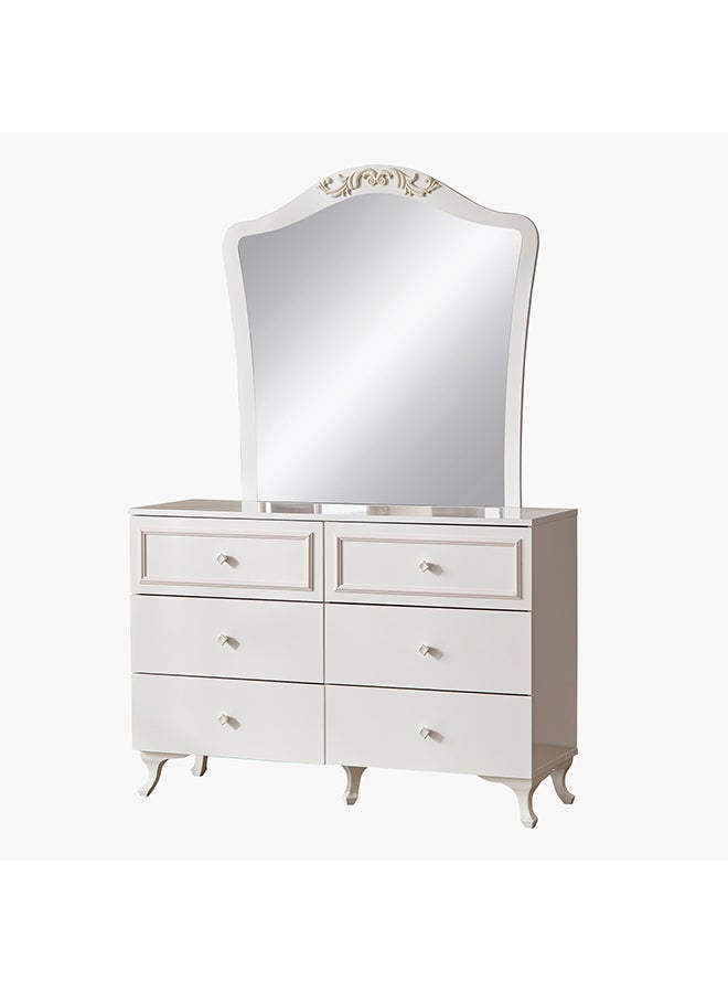 Home Box Elizabeth 6-Piece King Bedroom Set 206x120x189 cm - Image 4