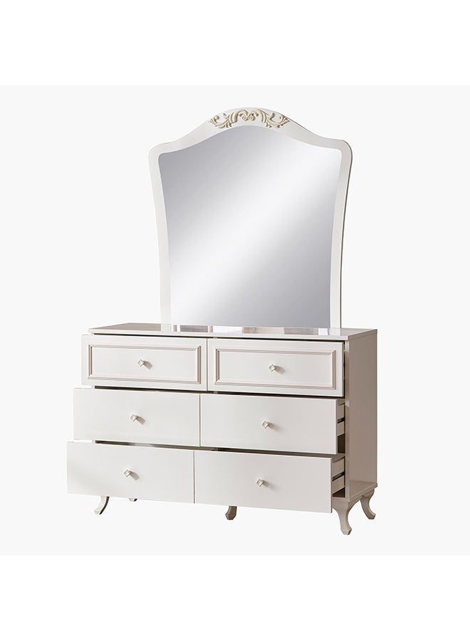 Home Box Elizabeth 6-Piece King Bedroom Set 206x120x189 cm - Image 5