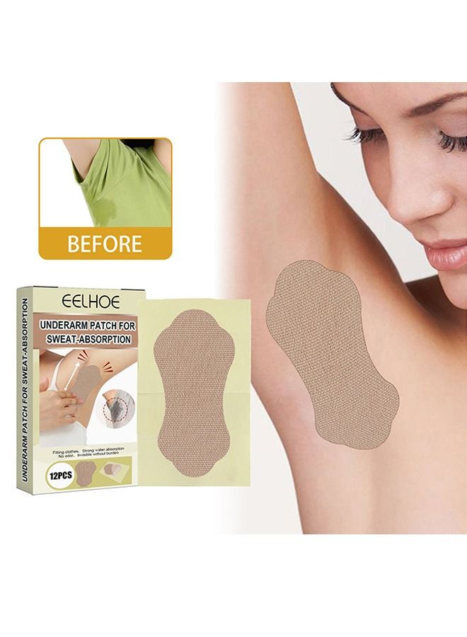 EELHOE Underarm Deodorant Absorb Sweat Pad Set - Image 1