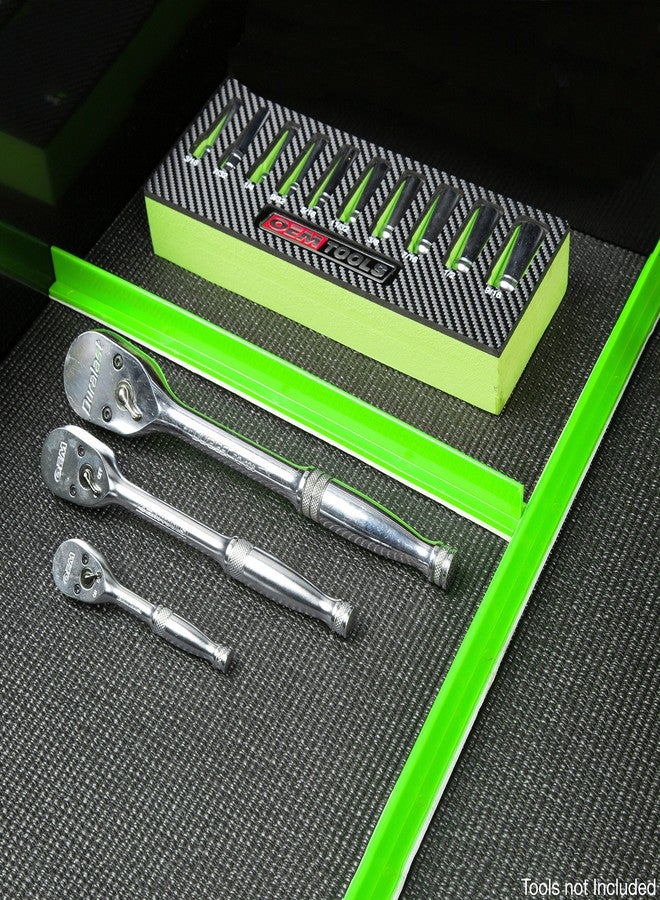 OEMTOOLS 22214 2-Piece Plastic Drawer Divider, Drawer Dividers Organizer, Drawer Dividers, Tool Box Dividers, Green - Image 5