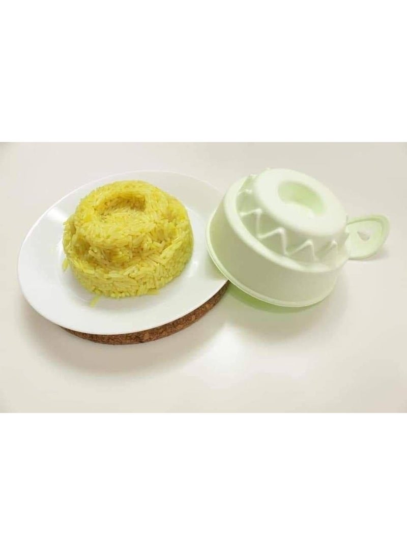 طقم قوالب رز وحلويات بأشكال متنوعة – 4 قطع لتشكيل الأرز والحلويات وتقديمها بطريقة أنيقة HR - Image 4