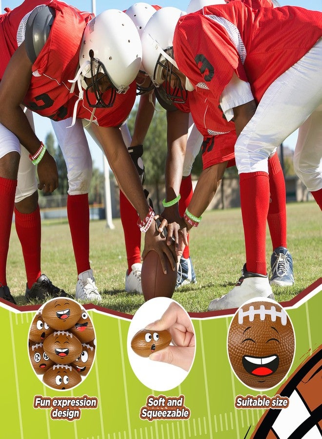 Seenelling 60 Pcs Football Party Favors Include Mini Football Stress Balls and Sports Silicone Bracelets for Students Classroom Sports Birthday Team Gifts Party Supplies - Image 2