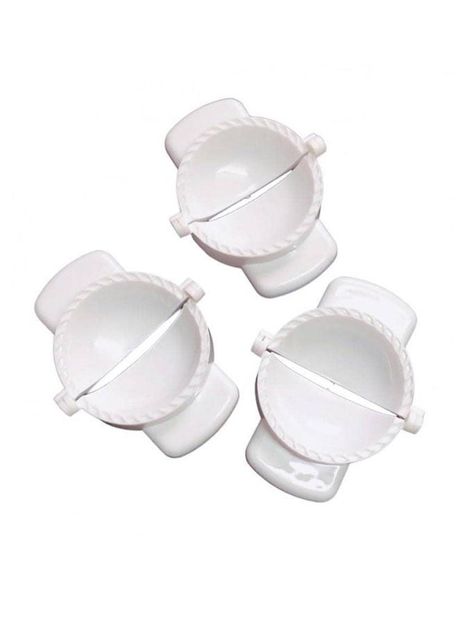 NIBEMINENT 3-Piece Sambosah Mould White 14cm