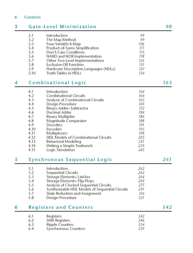 Digital Design: With an Introduction to the Verilog HDL, VHDL, and System Verilog, 6e - Image 4