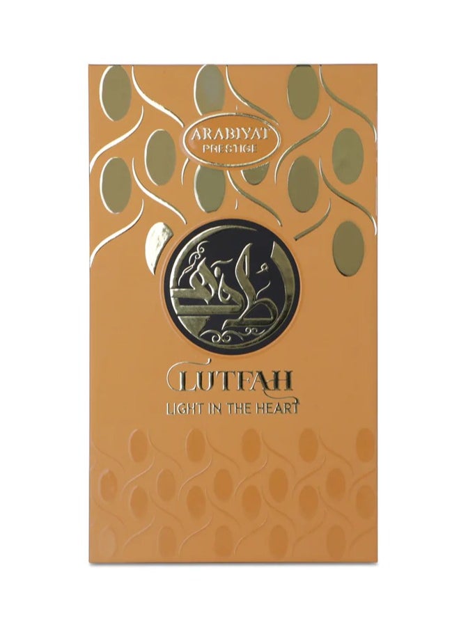 ARABIYAT PRESTIGE  - Lutfah Light in the Heart Eau De Parfum - 80ml | Elegant, Warm & Long-Lasting for men - Image 1