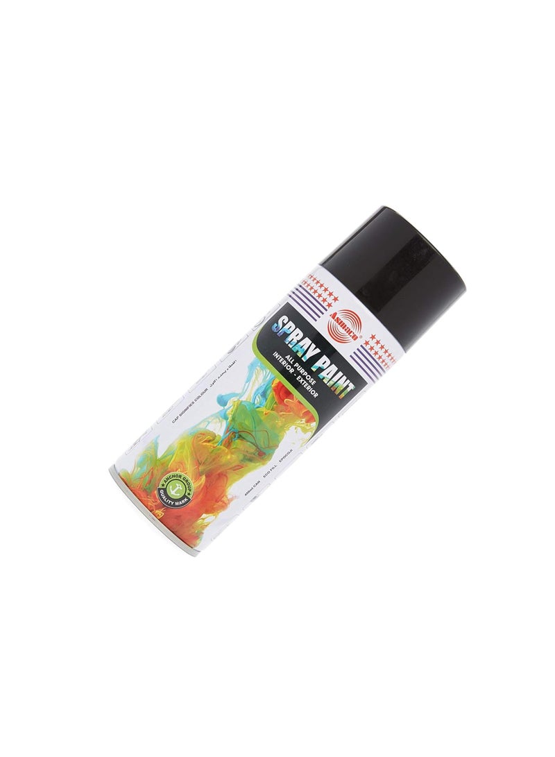 Asmaco Spray Paint Black - Image 2