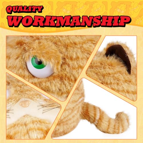 LZFAN Golf Club Covers for Woods and Drivers Funny Driver Headcover Animal Golf Club Head Covers Golf Gifts for Men Women Plush Cat - Image 4