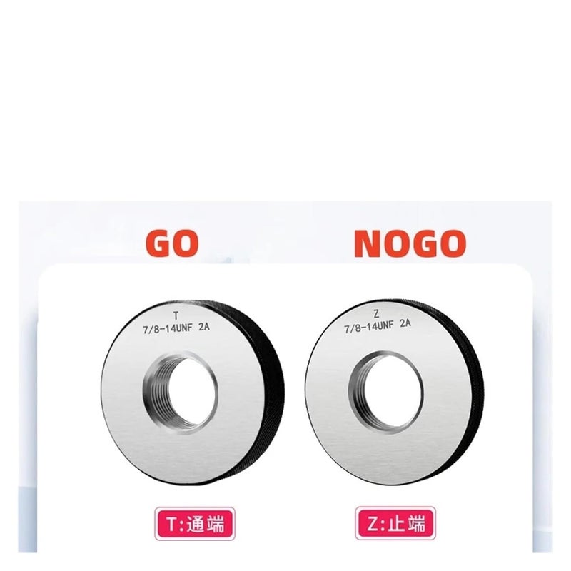 Thread Ring Gauge Set 10 32UNF 2A T Z Metric Fine UNC UNF UNS Standard Measure Tool - Image 4