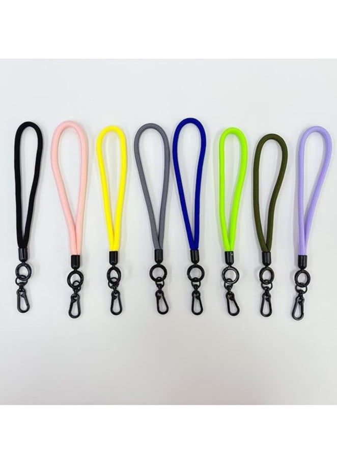 Generic Wrist Strap Cell Phone Lanyard anti theft, Soft Nylon Thick Rope, Phone Hand Strap With Phone Patch Compatible with Phone, Airpods, Purse, Keychain and More 20 Cm  - Image 2
