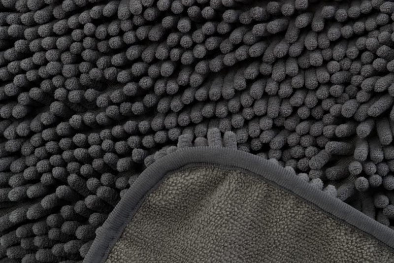 TRIXIE Microfibre Towel with Mitt Pockets, Quick-Drying and Highly Absorbent Pet Grooming Towel for Dogs and Cats, Ideal for use After Bathing or Walking - 78 x 32cm, Grey - Image 3